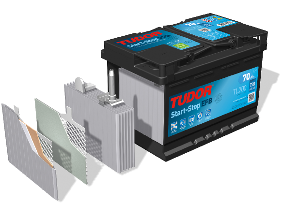 Tudor Start-Stop EFB Battery